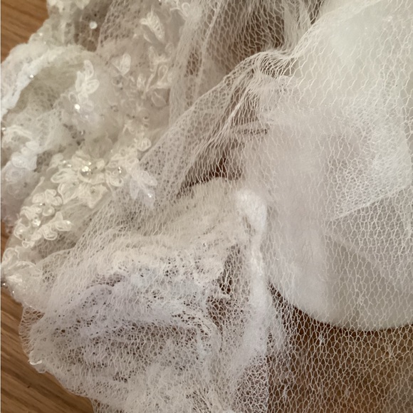 - Jasmine Haute Couture Wedding Gown Dress, sz 8, Silk, Lace, Embroidered … - Picture 11 of 16